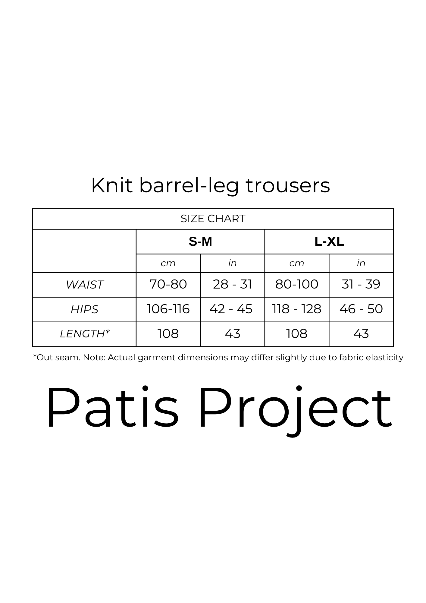 Unisex Relaxed-Fit Knitted Merino Wool barrel-leg Trousers