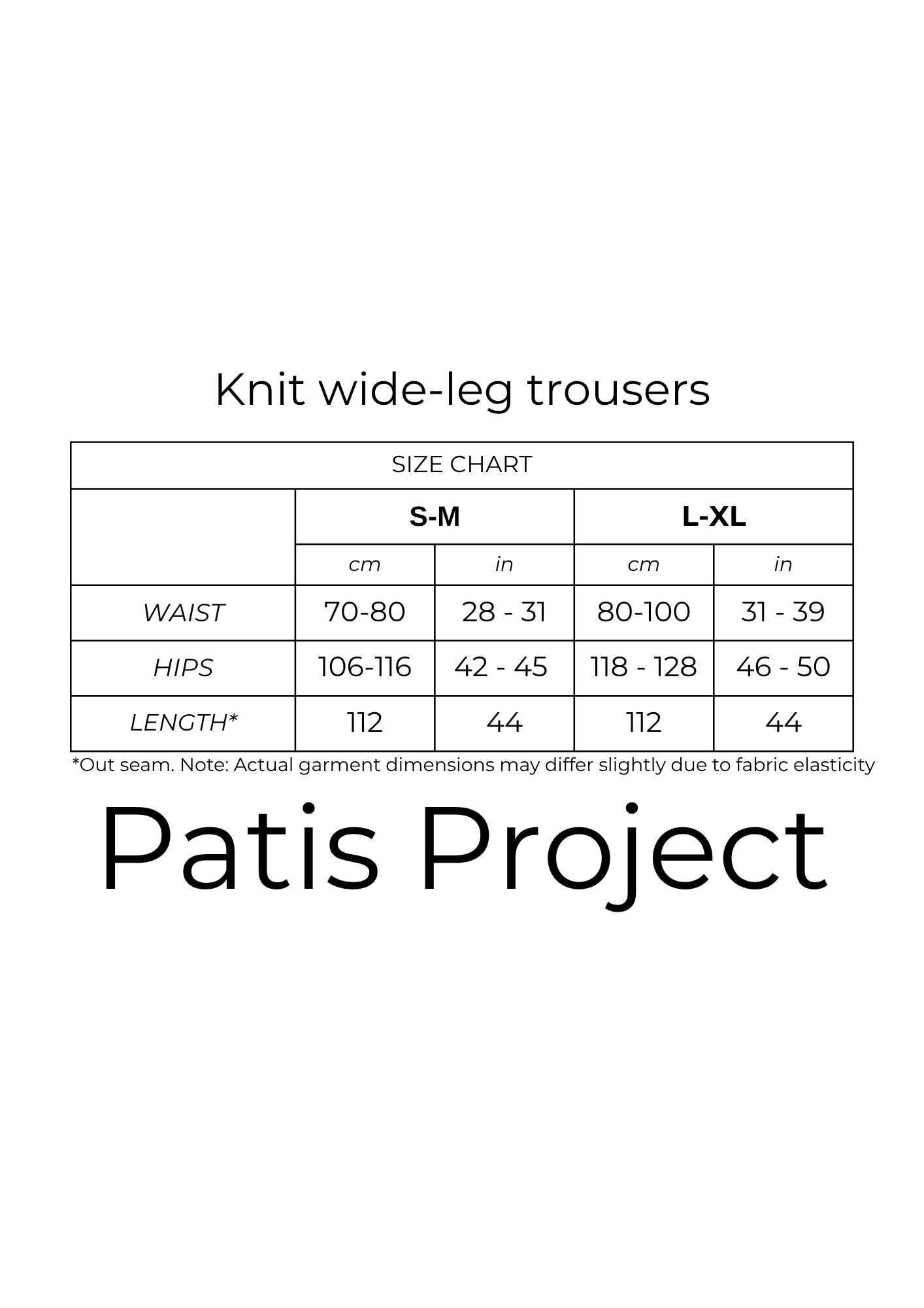 Merino Wool Unisex Relaxed-Fit Knitted wide-leg Trousers