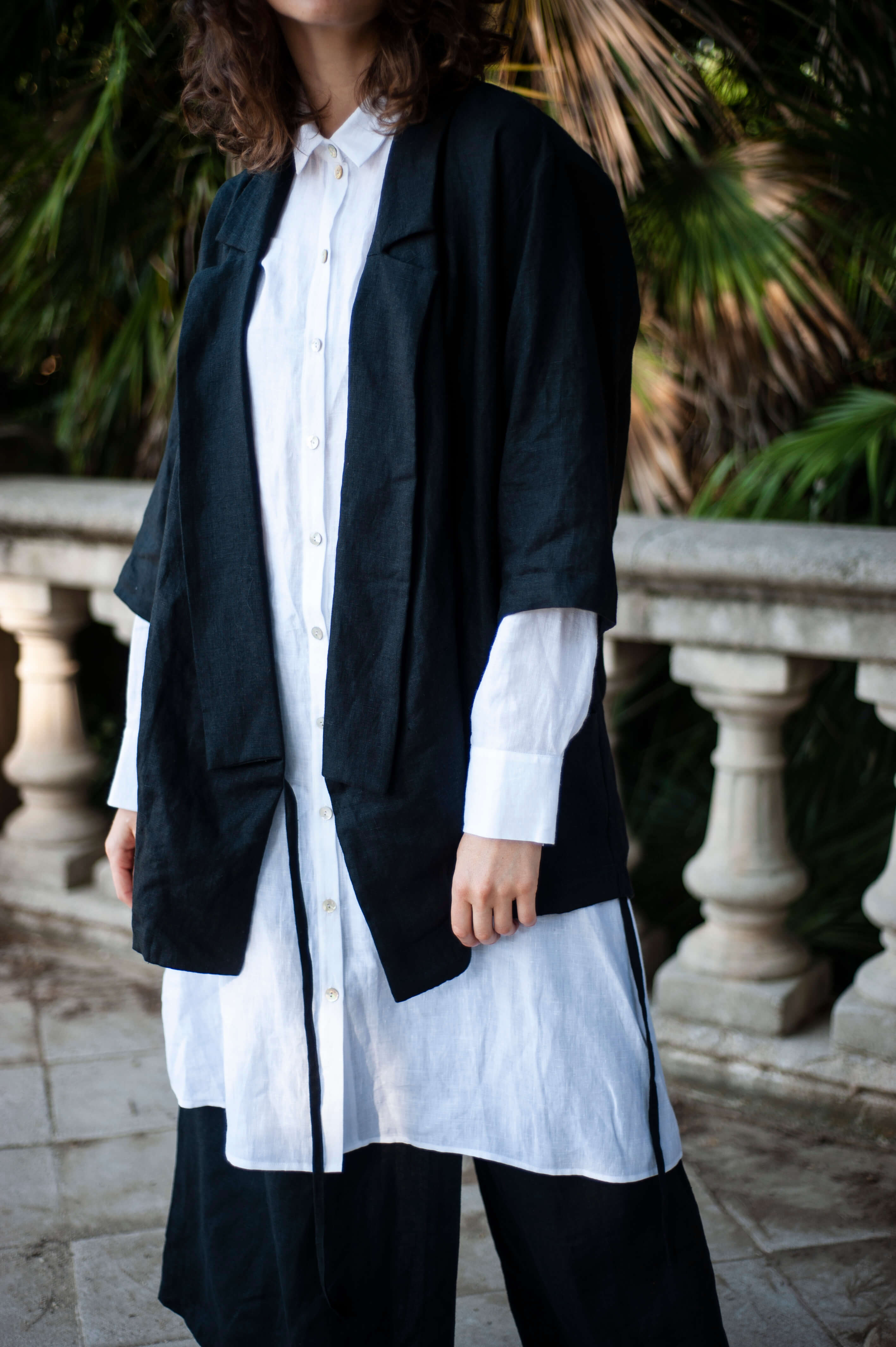 style linen blazer for women HAORI – Patis