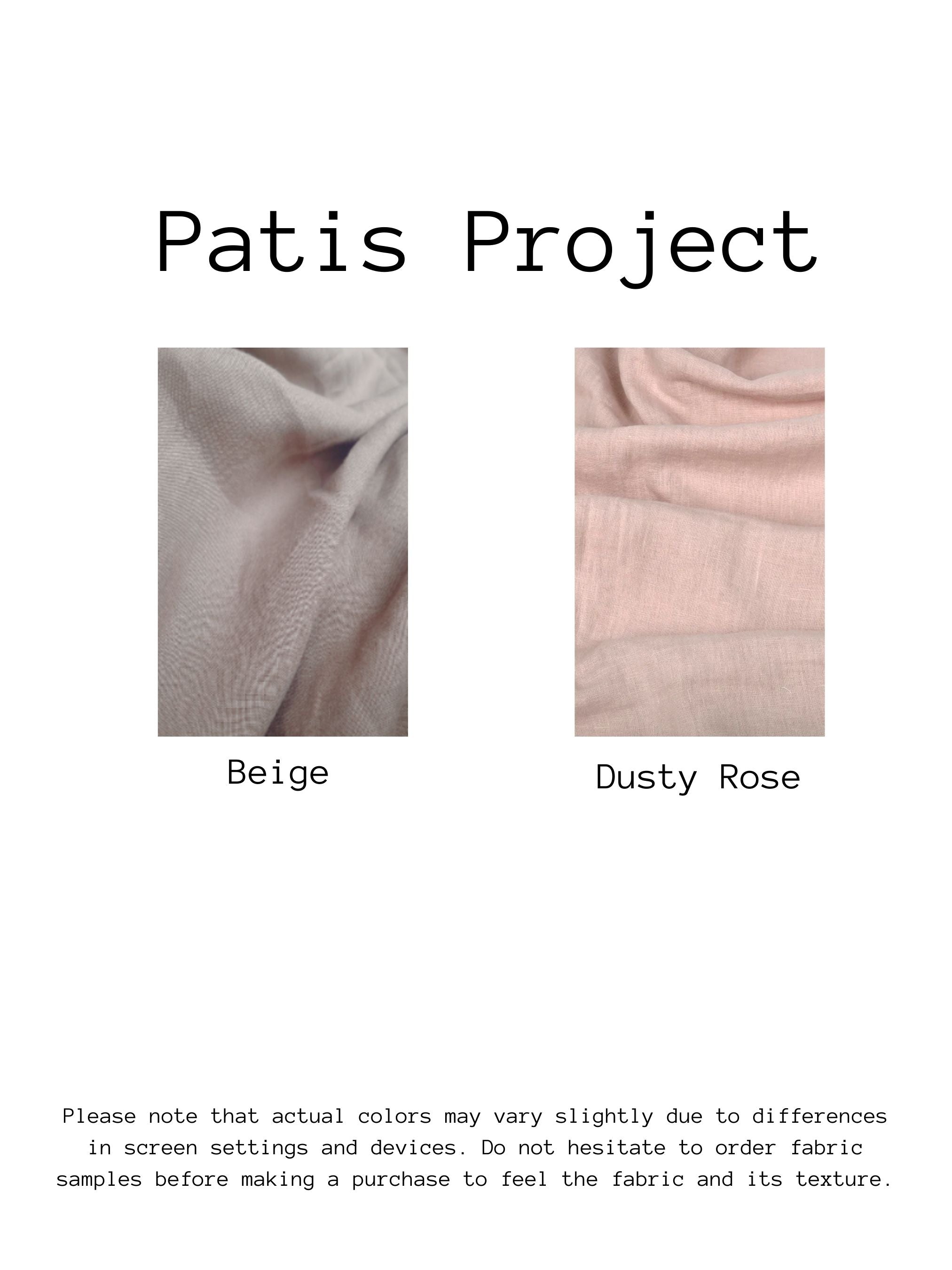 Women's linen pants with pleats with high waist