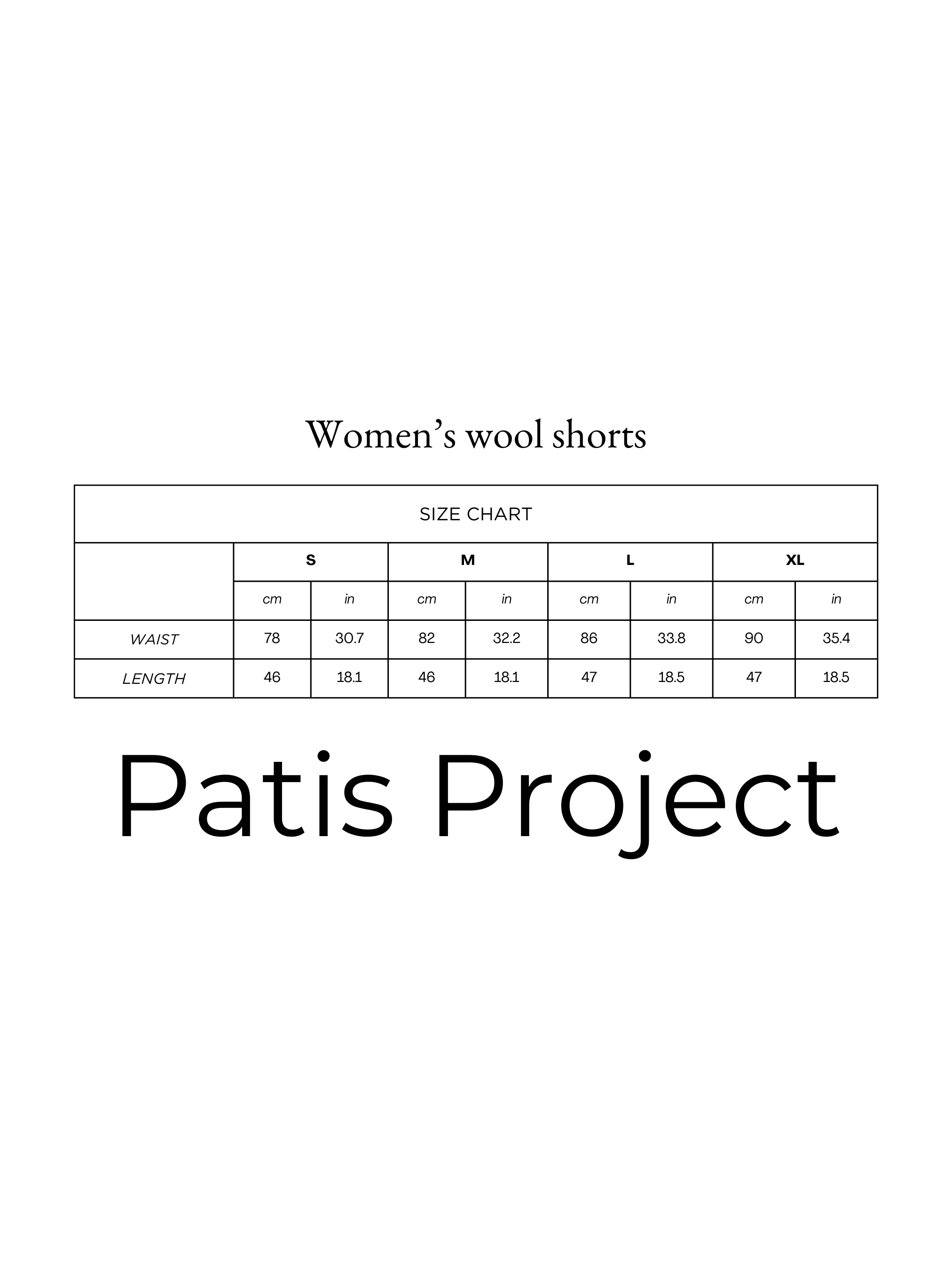 Women's pleated wool shorts