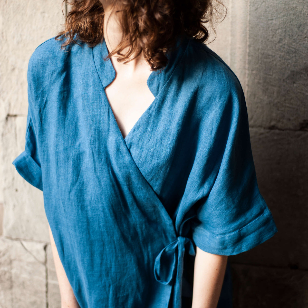 japanese style linen dresses Japanese Linen Dress